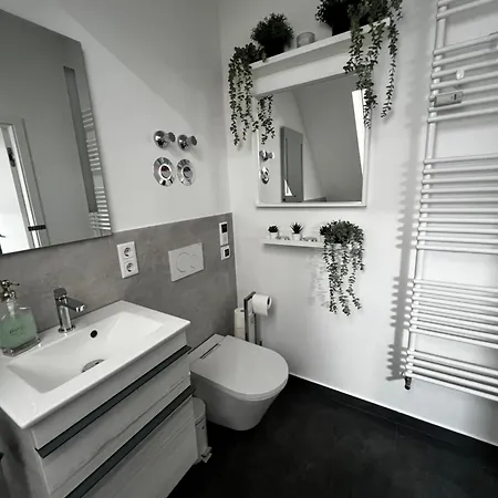 Moderne Galeriewohnung Mit Balkon Und Stellplatz Am Wenigemarkt 埃尔福特